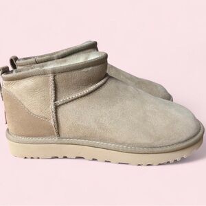 UGG Classic Ultra Mini Boots in the Sand